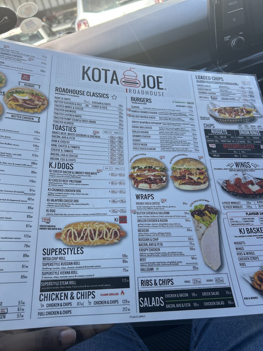 Menu Kota Joe Roadhouse - Edenvale-10
