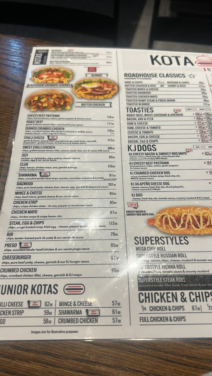 Menu Kota Joe Roadhouse - Edenvale-5