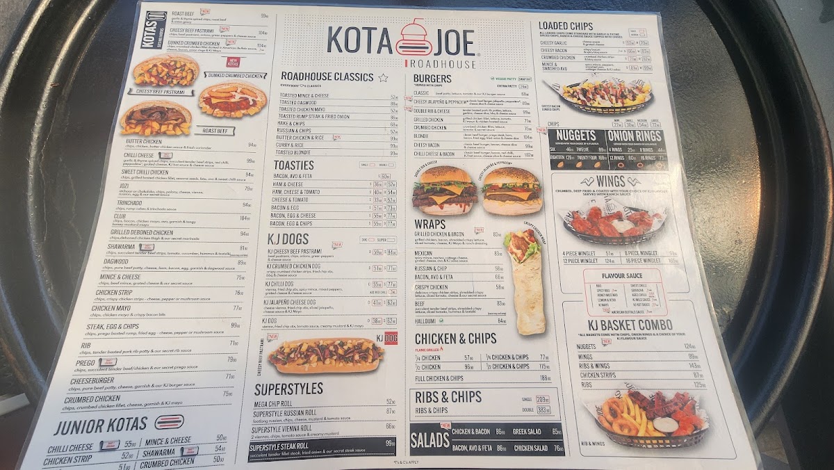 Menu Kota Joe Roadhouse - Edenvale-8