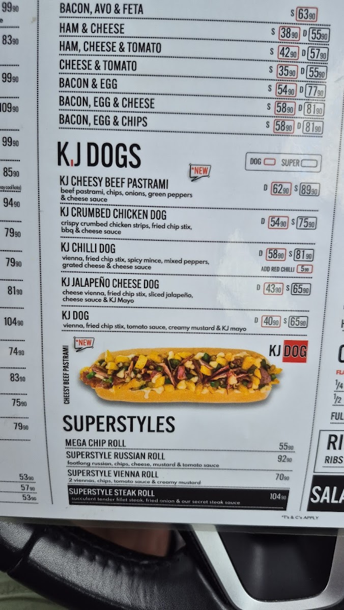 Menu Kota Joe Roadhouse - Edenvale-9